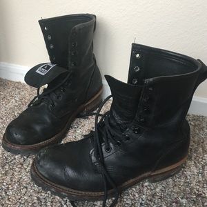 Frye Boots - 8.5 Womens leather moto boots